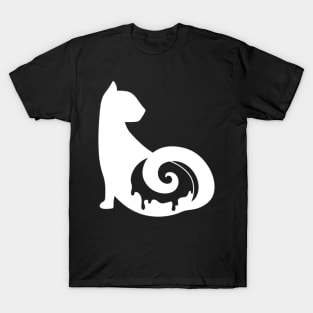 White CattBon Logo T-Shirt